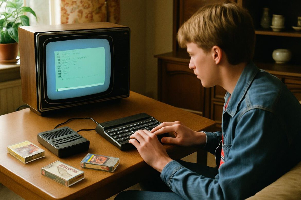 De Sinclair ZX Spectrum: kleurige thuiscomputer met rubber toetsen